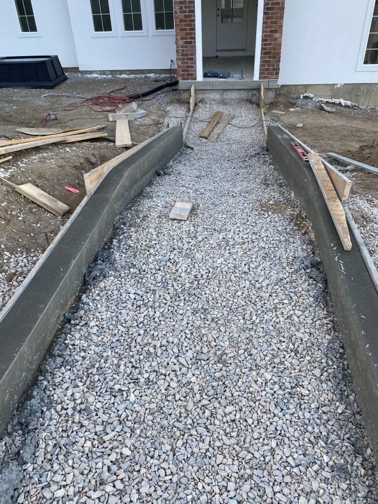 Bristow Concrete completed concrete project photo 3