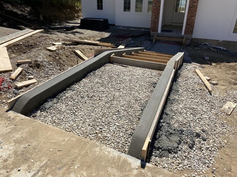 Bristow Concrete completed concrete project photo 6