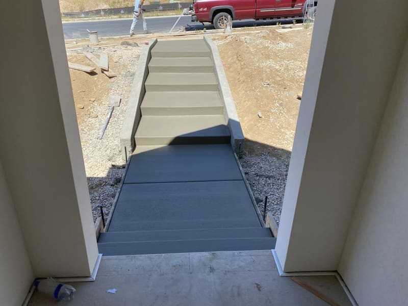 Bristow Concrete completed concrete project photo 9